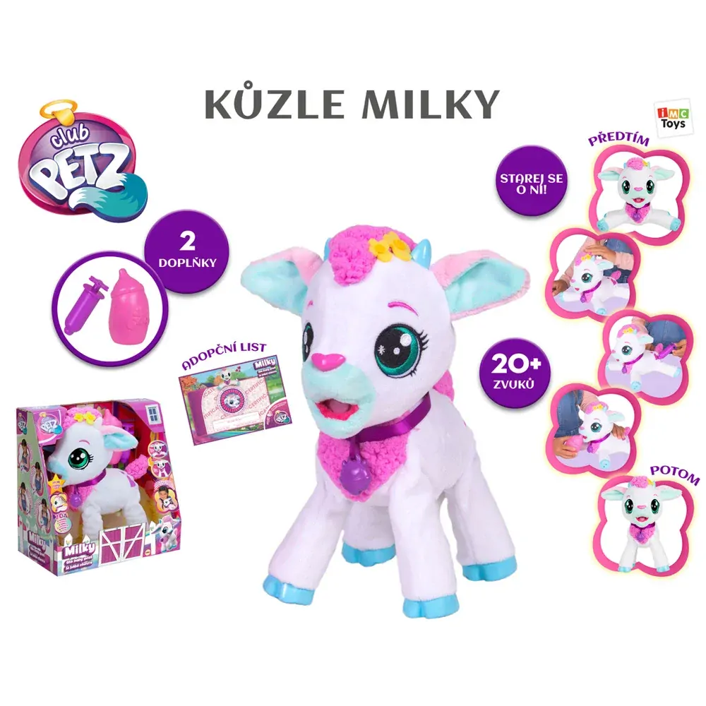 Interaktivní kůzle Milky