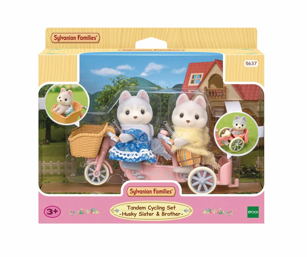 Sylvaninan Families Tandemové kolo pro Husky sourozence