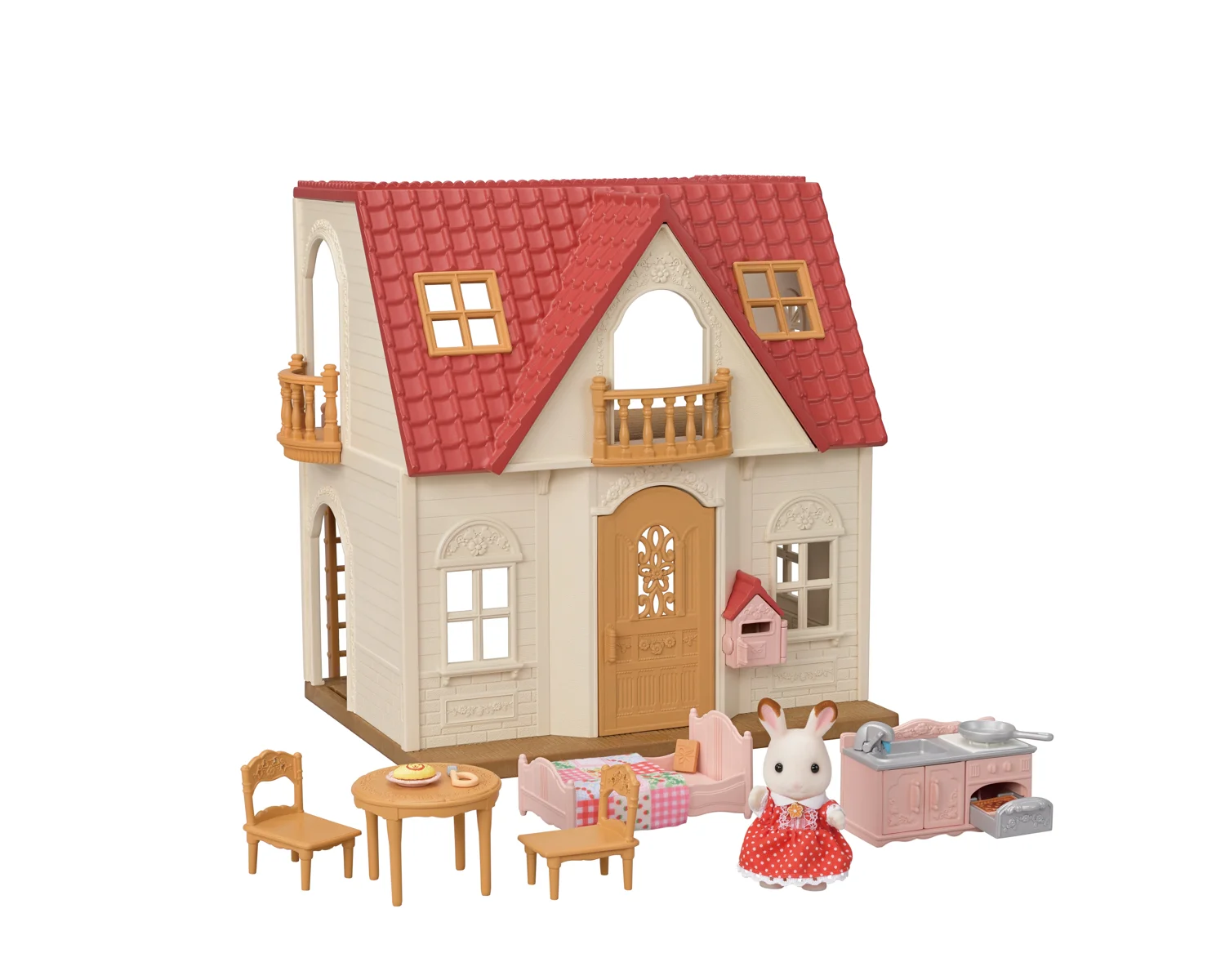 Sylvanian Families Základní dům s červenou střechou nový