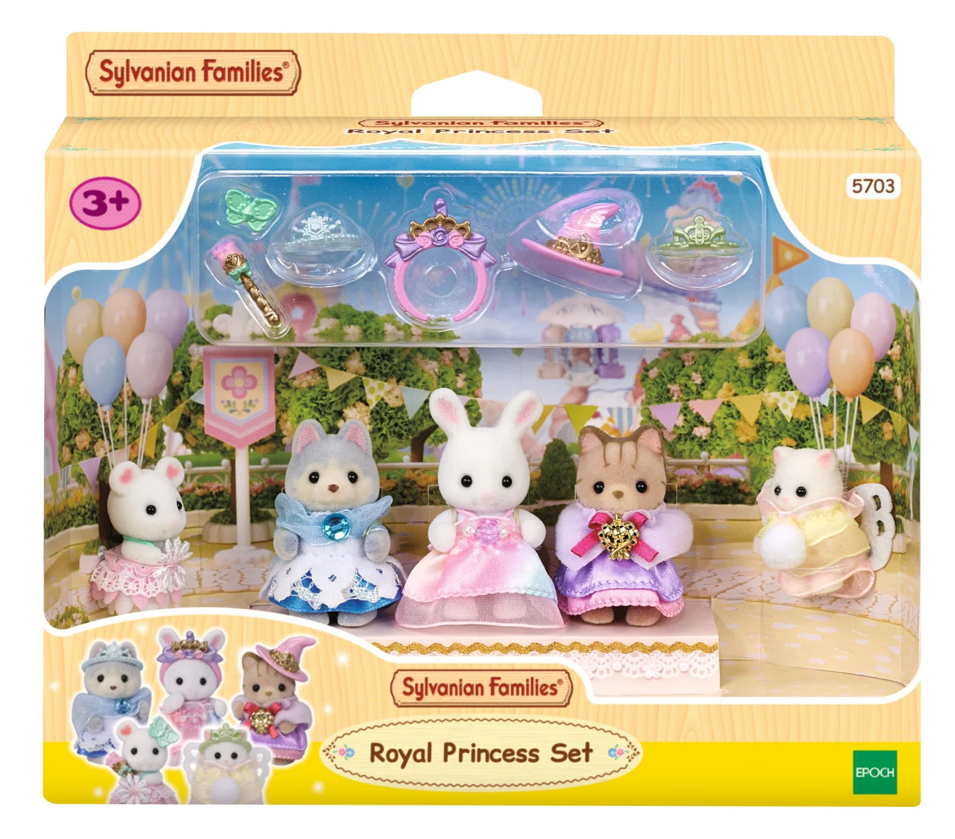 Sylvanian Families Baby princezny, 5 figurek
