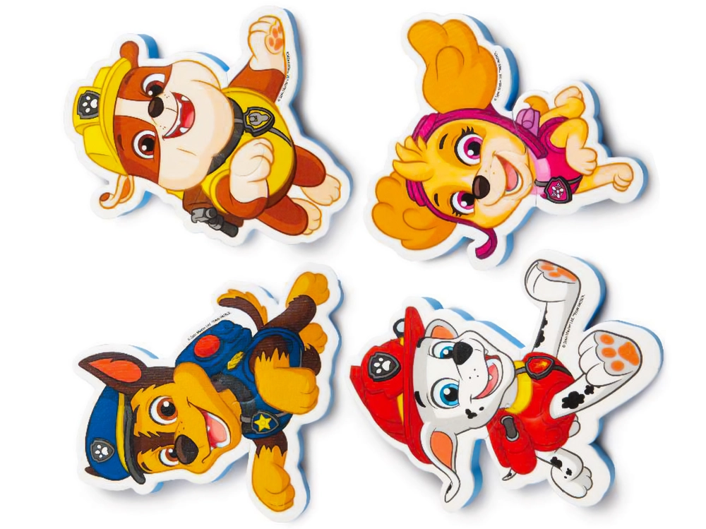Paw Patrol pěnové puzzle do vany 18m+ v taštičce