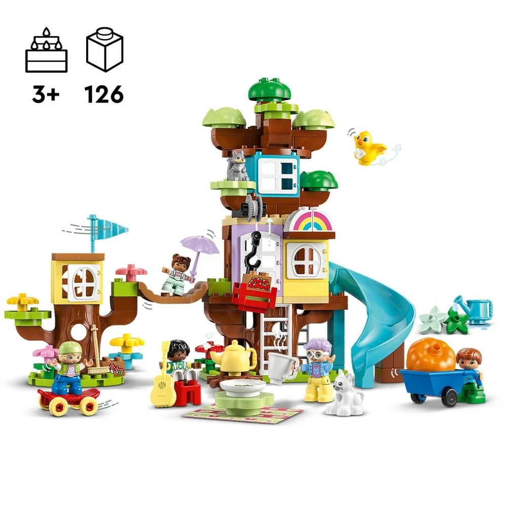 LEGO® DUPLO® 10993 Dům na stromě 3 v 1