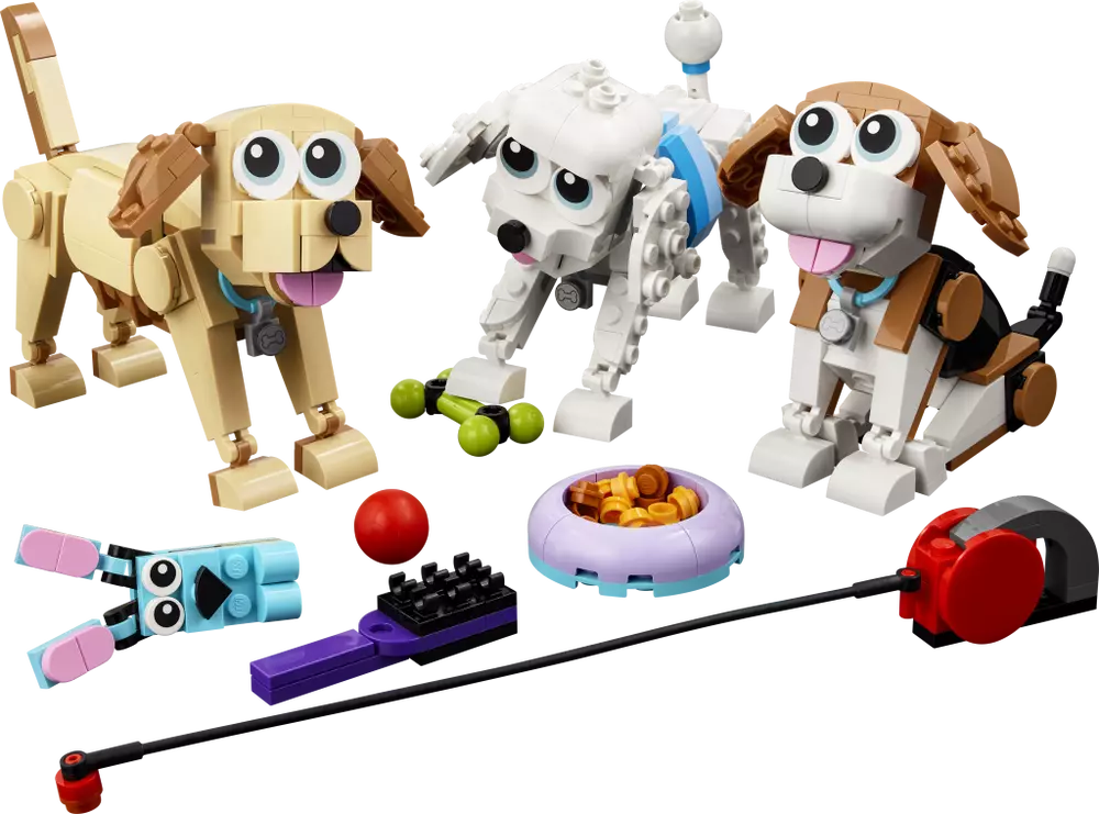 LEGO® Creator 3 v 1 31137 Roztomilí pejsci