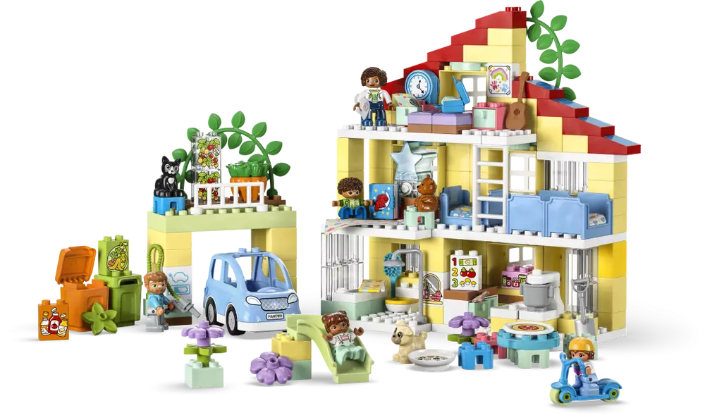 LEGO® DUPLO® 10994 Rodinný dům 3 v 1