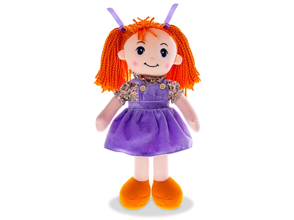 Mikro Trading Panenka Rozárka měkké tělo 35cm na baterie česky mluvící zrzka 0m+ v sáčku