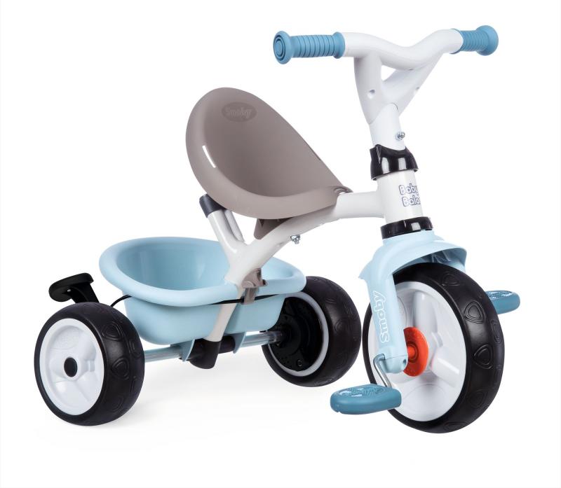 Smoby Tříkolka Baby Balade Plus modrá