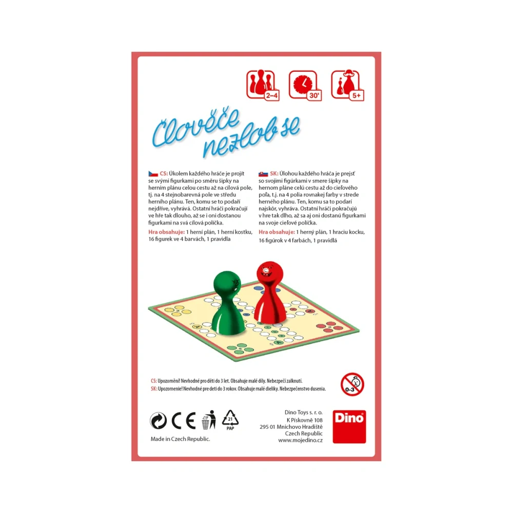 Dino Člověče nezlob se kapesní