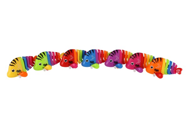 Rybka/Ryba na klíček plast 11cm mix barev