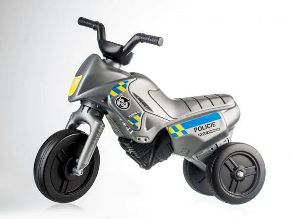 Odrážedlo Enduro Yupee Policie malé plast výška sedadla 26cm