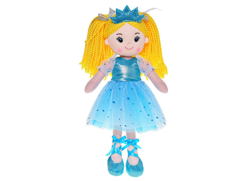 Mikro Trading Panenka Princezna Adélka 35cm měkké tělo na baterie česky zpívající 0m+ na kartě