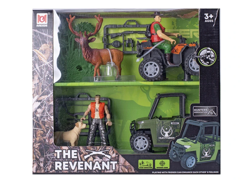 Revenant vozidlo lovecké 12-14cm volný chod 2ks s doplňky v krabičce