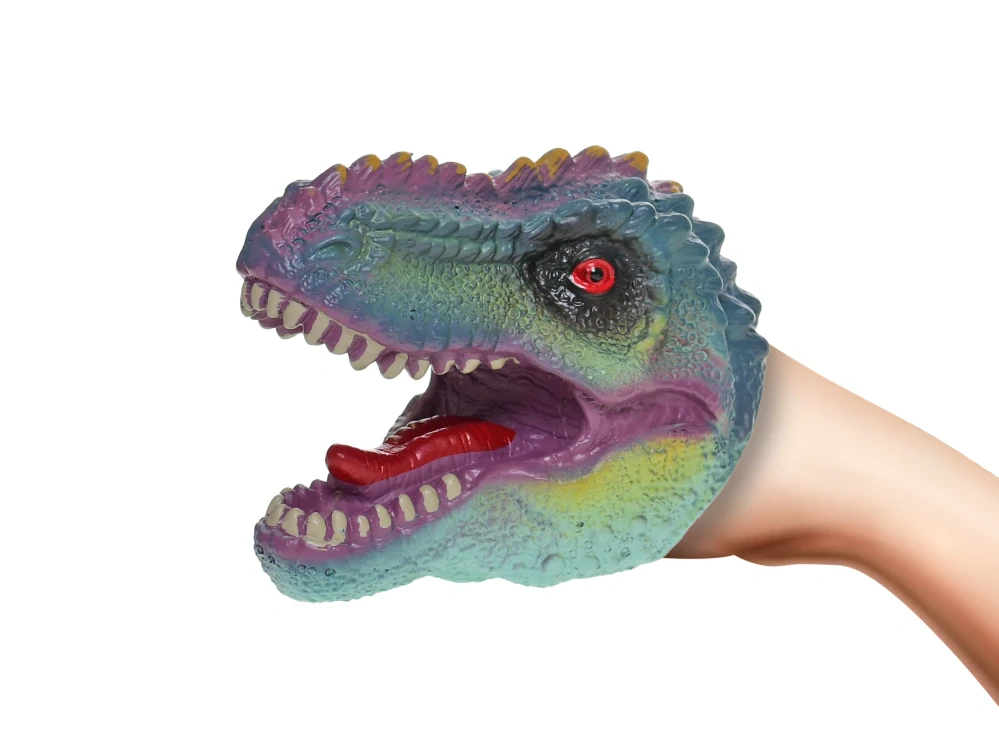 Maňásek prstový dinosaurus 10cm