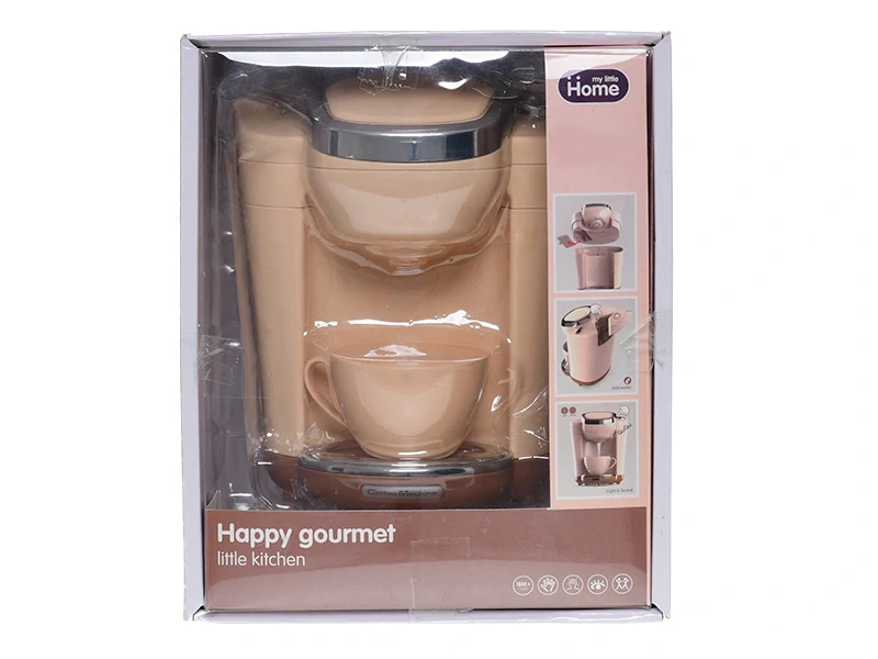 Mikro Trading Kávovar 18,5cm na baterie se světlem a zvukem 18m+ v krabičce
