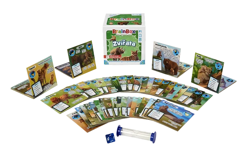 Asmodee BrainBox - zvířata