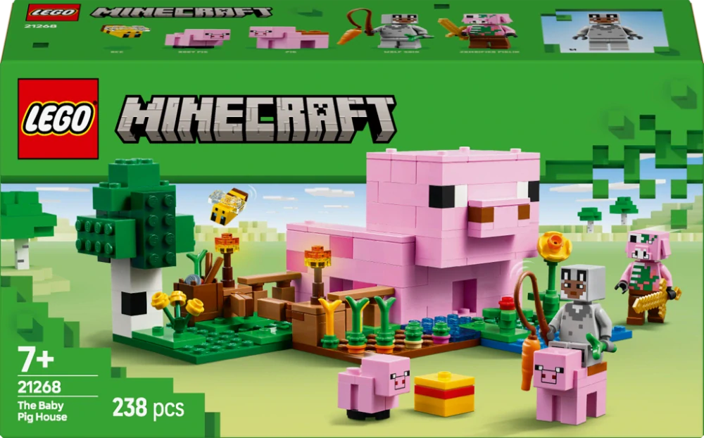 LEGO® Minecraft® 21268 Domeček Prasátka