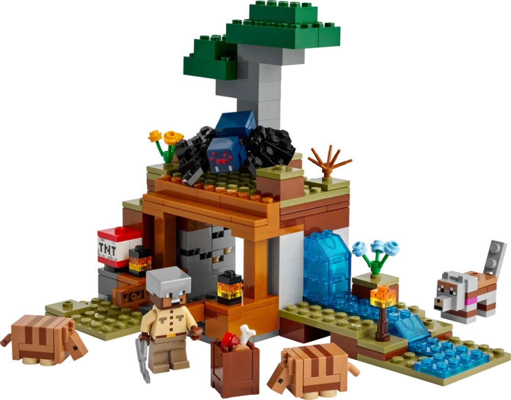 LEGO® Minecraft®  21269 Výprava do dolu a pásovec
