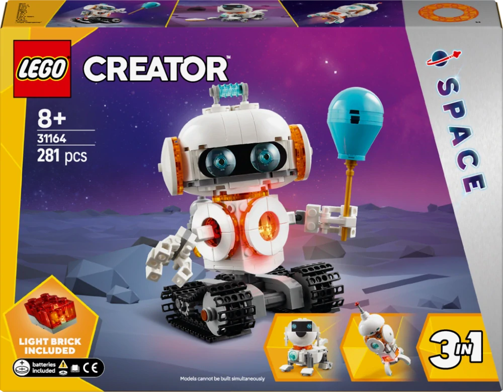 LEGO® Creator 3 v 1 31164 Vesmírný robot
