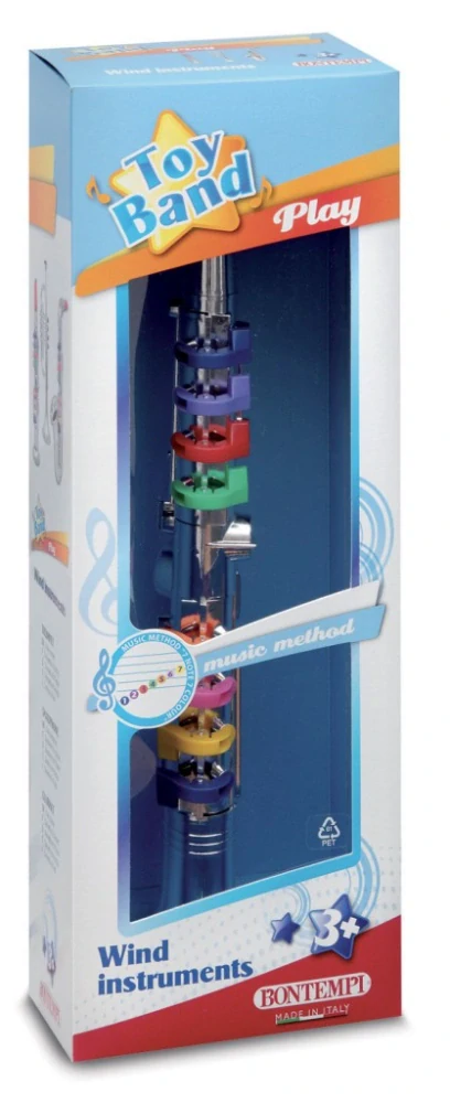 Bontempi Klarinet stříbrný 8 klapek