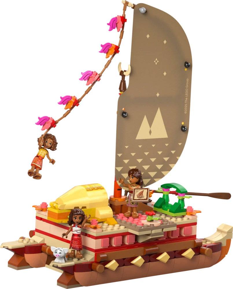 LEGO® │ Disney 43270 Vaiana a dobrodružství na kánoi