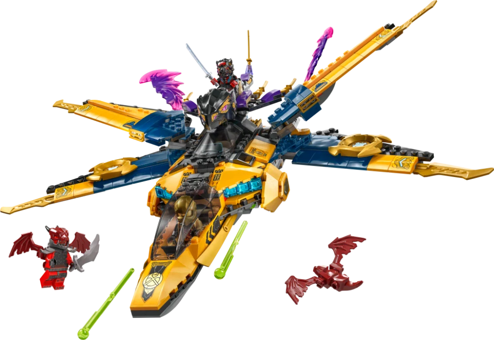 LEGO® NINJAGO® 71833 Ras, Arin a superbouřkové letadlo