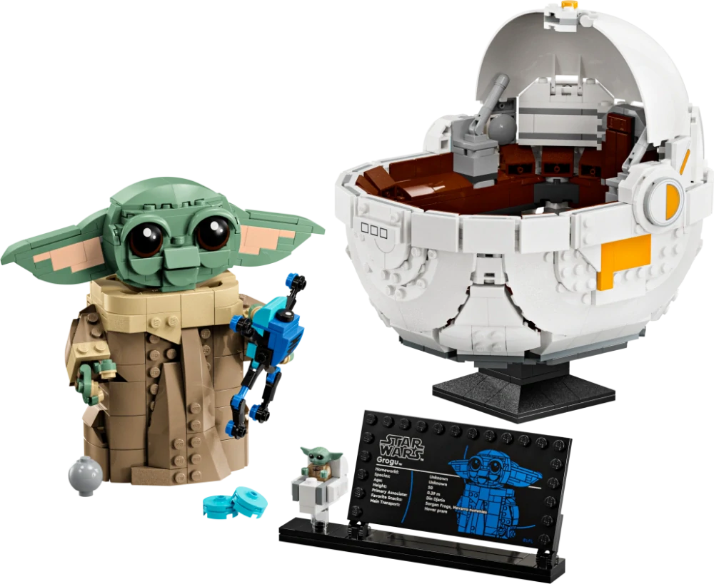 LEGO® Star Wars™ 75403 Grogu™ ve vznášejícím se kočárku