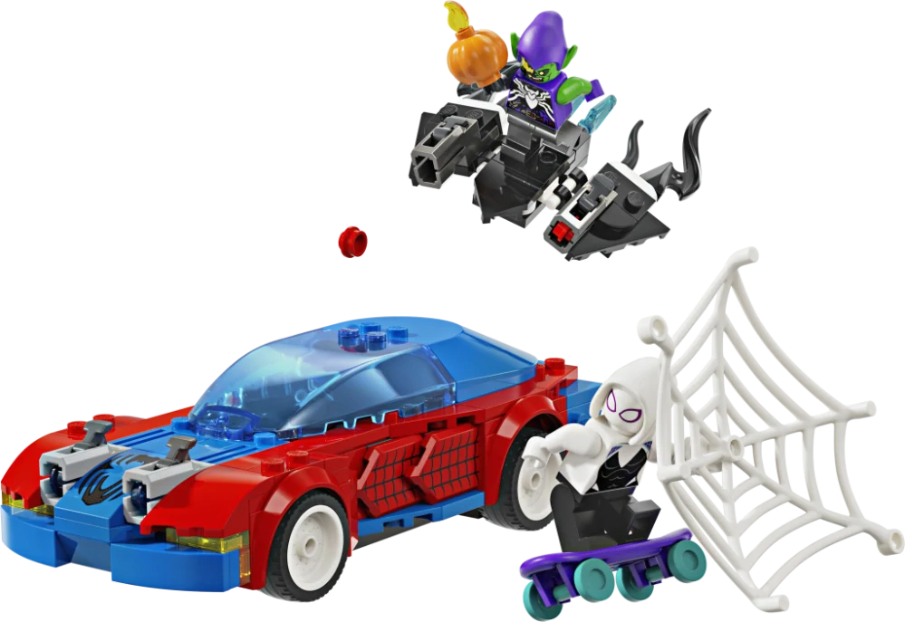 LEGO® Marvel 76279 Spider-Manovo závodní auto a Venom Zelený goblin