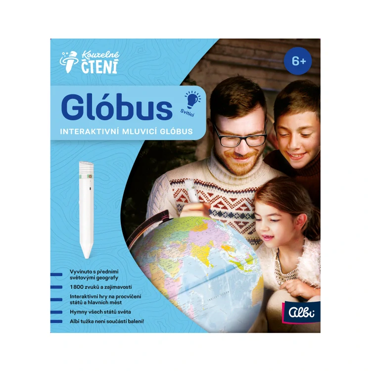 Albi Kouzelné čtení Glóbus CZ