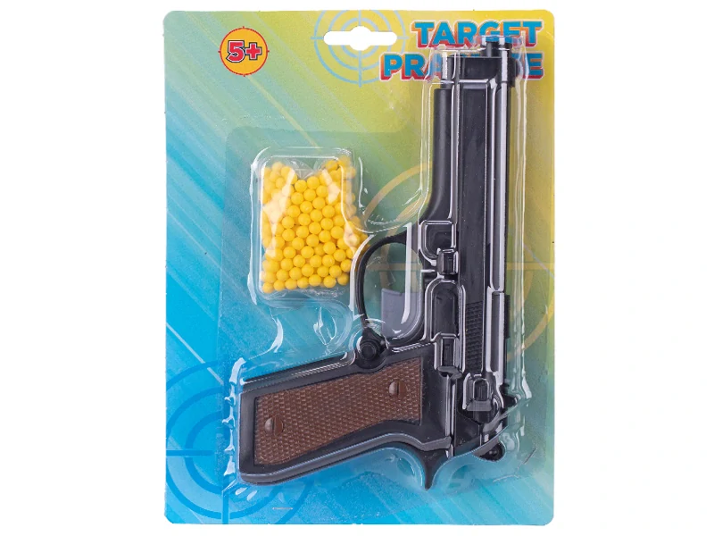Mikro Trading Pistole kuličková 22cm s kuličkami 200ks 5+ na kartě