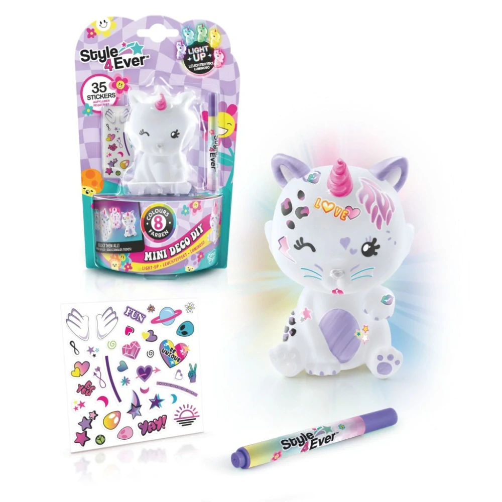 Alltoys Style4Ever Mini Deco svítící figurka assort