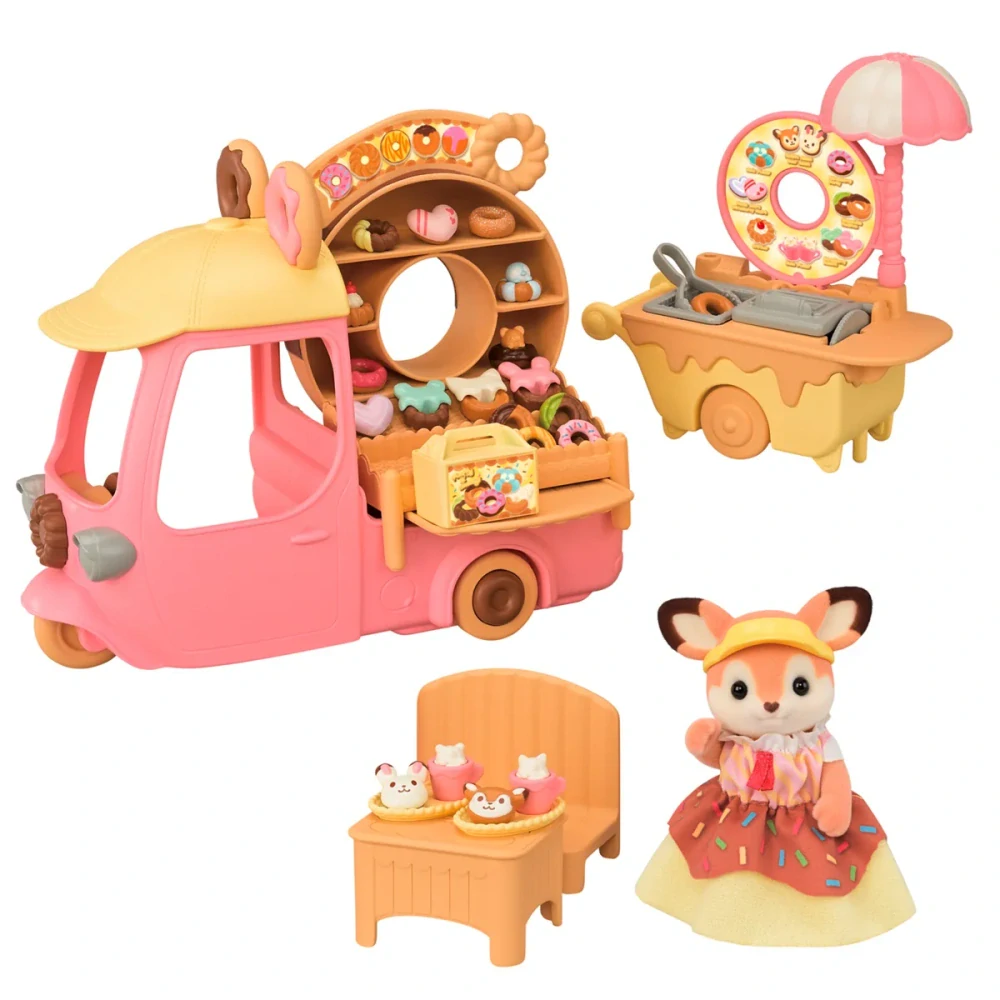 Sylvanian Families Pojízdný stánek s Donuty