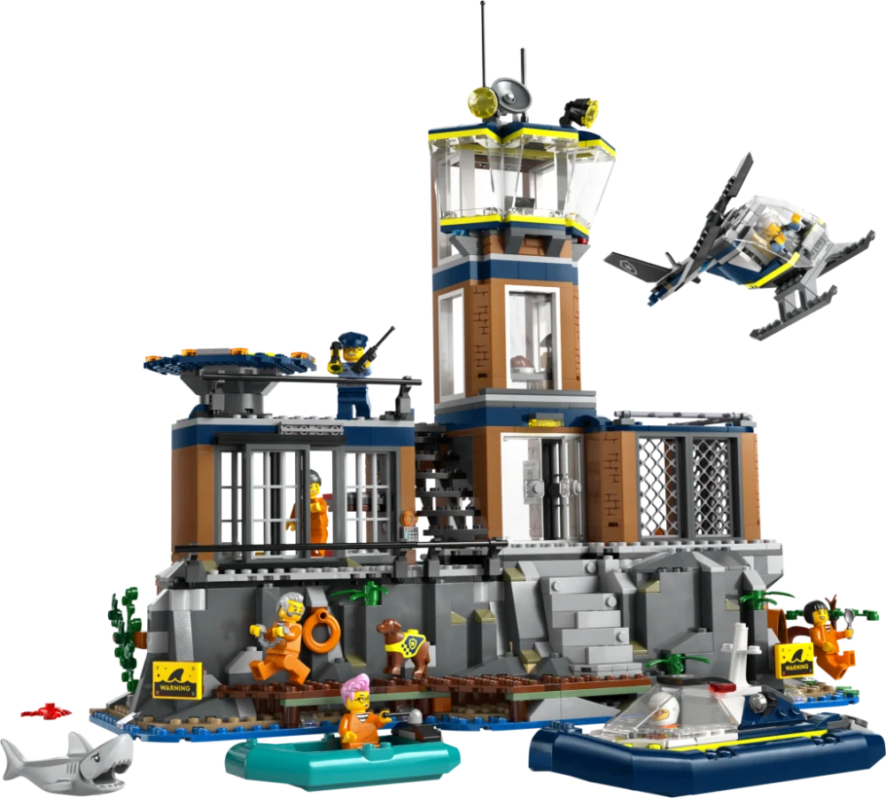 LEGO® City 60419 Policie a vězení na ostrově