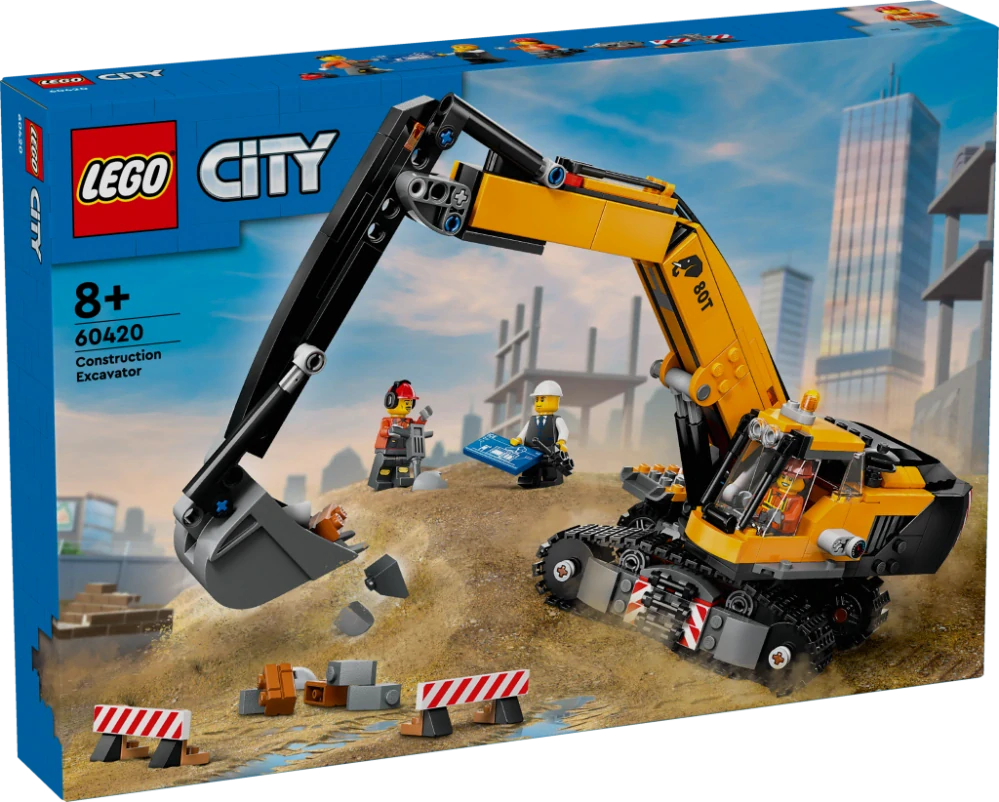 LEGO® City 60420 Žlutý bagr