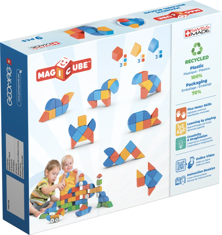 Geomag Magicube Shapes 9 dílků