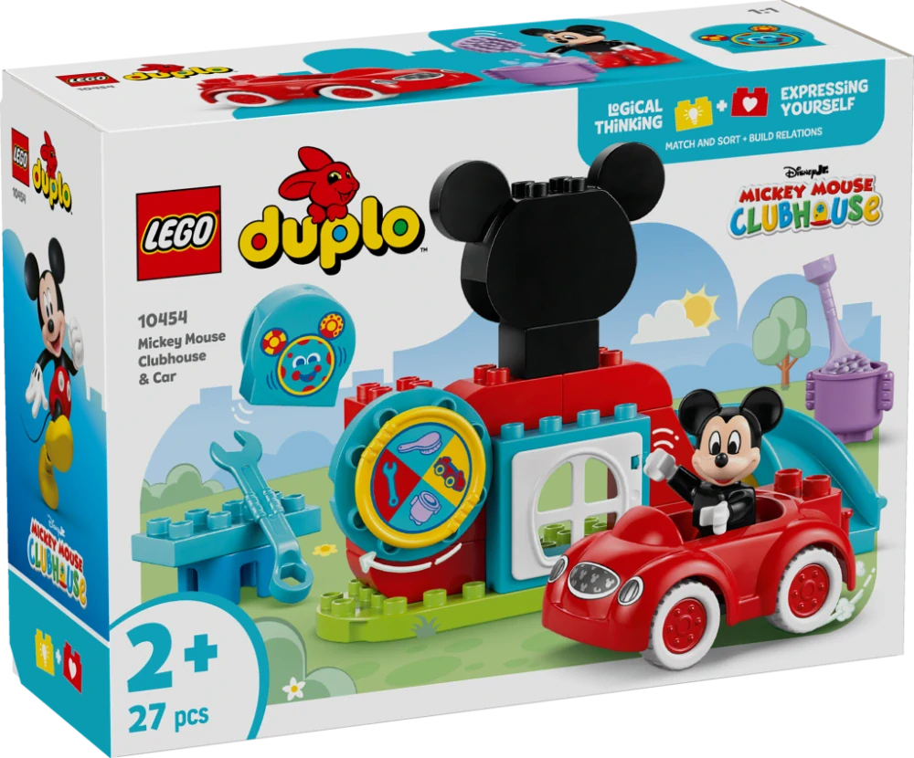 LEGO® DUPLO® ǀ Disney  10454 Mickeyho klubík a auto