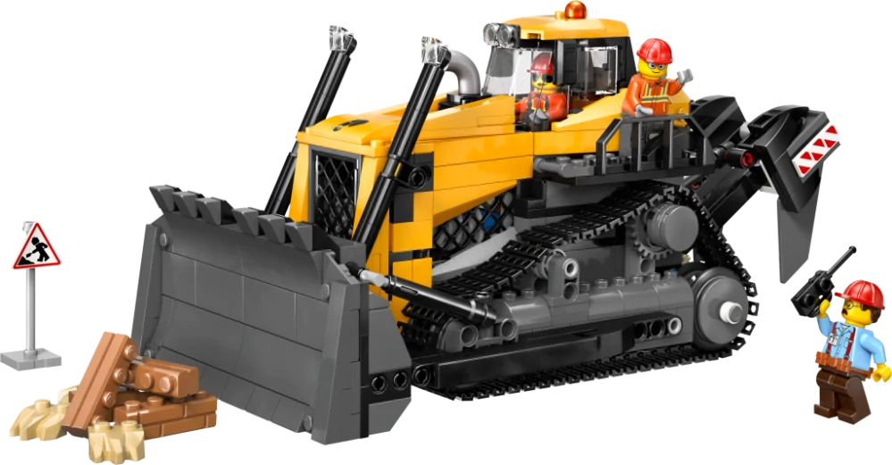 LEGO® City 60466 Žlutý buldozer