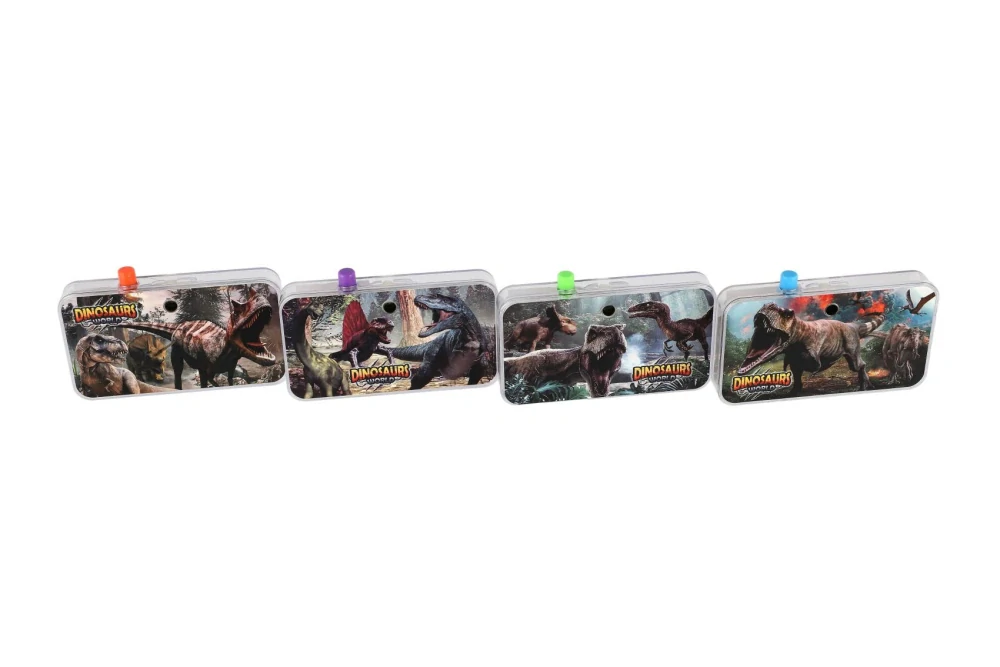 Teddies Kamera dětská promítací plast 12x7,5cm 4 druhy