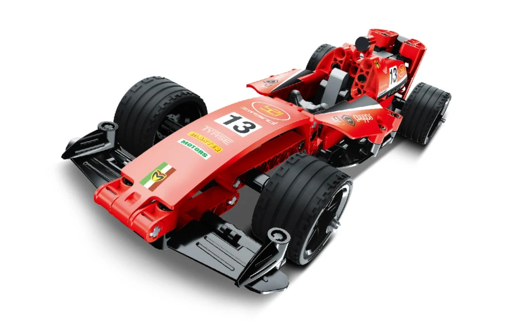 Teddies Stavebnice iM.MASTER formule na zpětné natažení plast 150 dílků v krabici 29x20x6cm