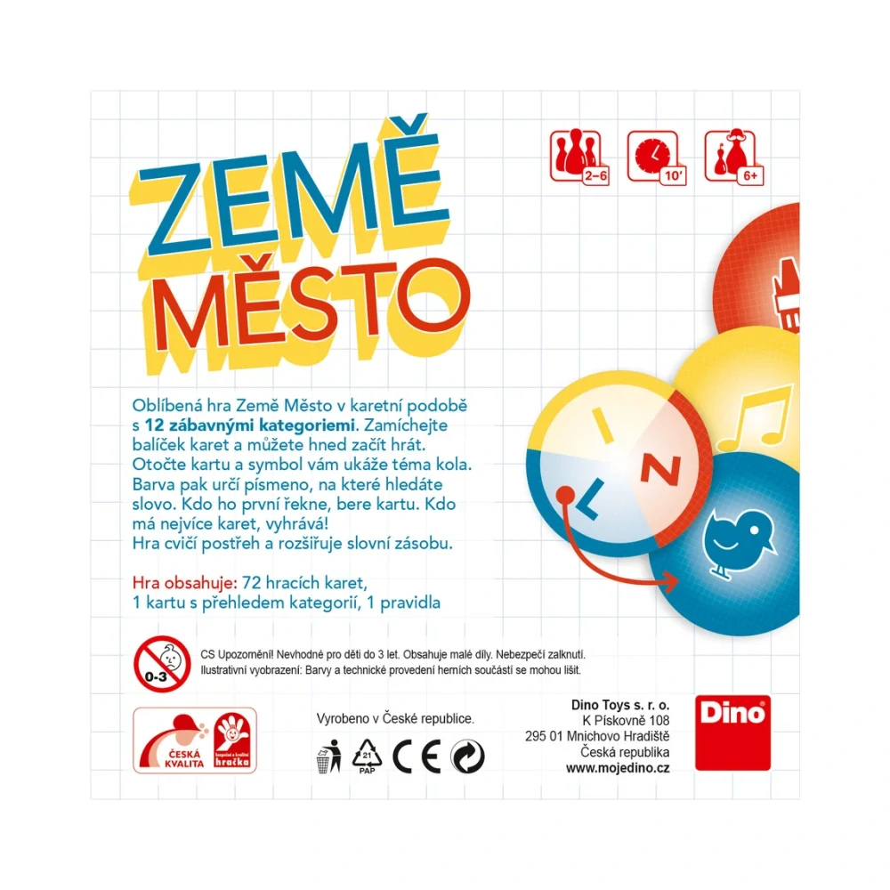 Dino Země město - Řekni slovo a vyhraj hru!