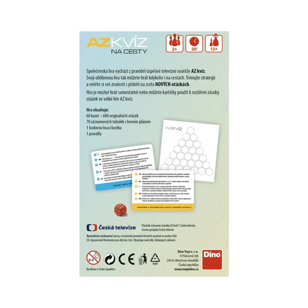 Dino Az kvíz na cesty – Nové otázky