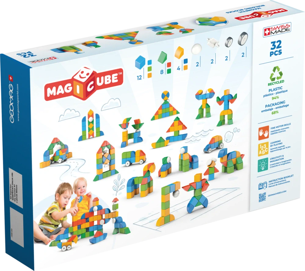 Geomag Magicube Shapes 32 dílků