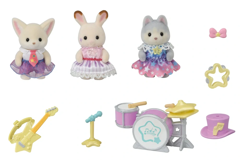 Sylvanian Families Baby zvířátka koncertují