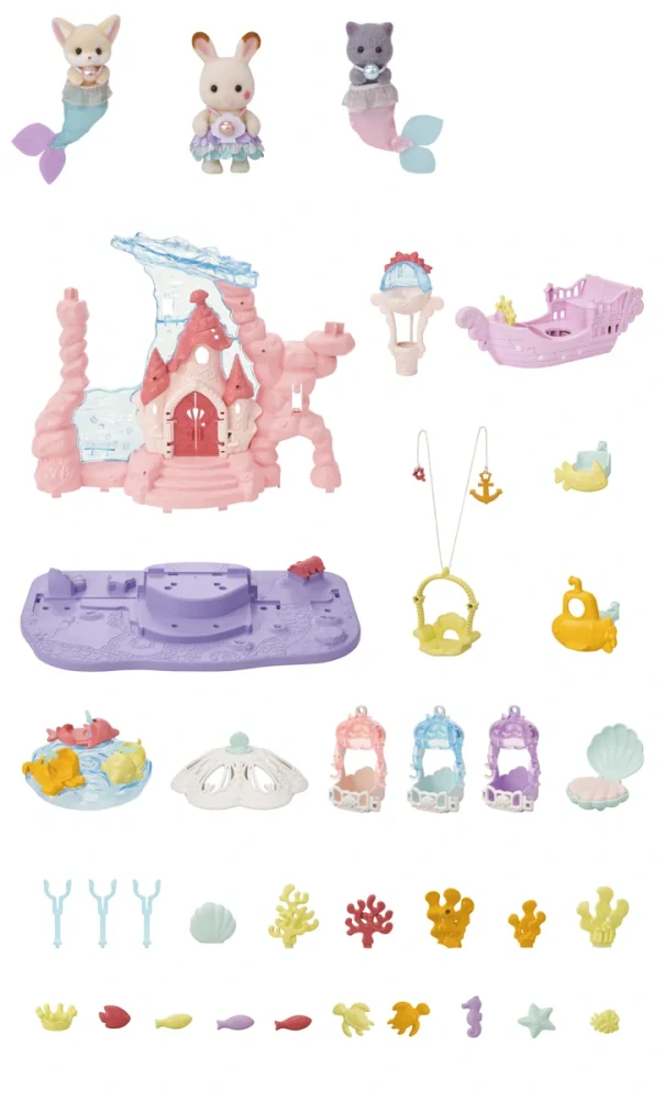 Sylvanian Families Velký palác Malých mořských víl