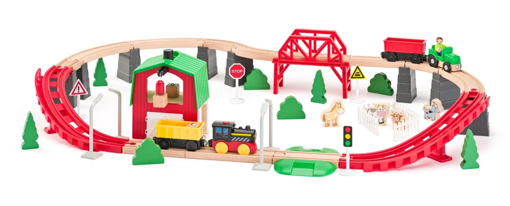 Woody Vláčkodráha - Farma, 60 dílů