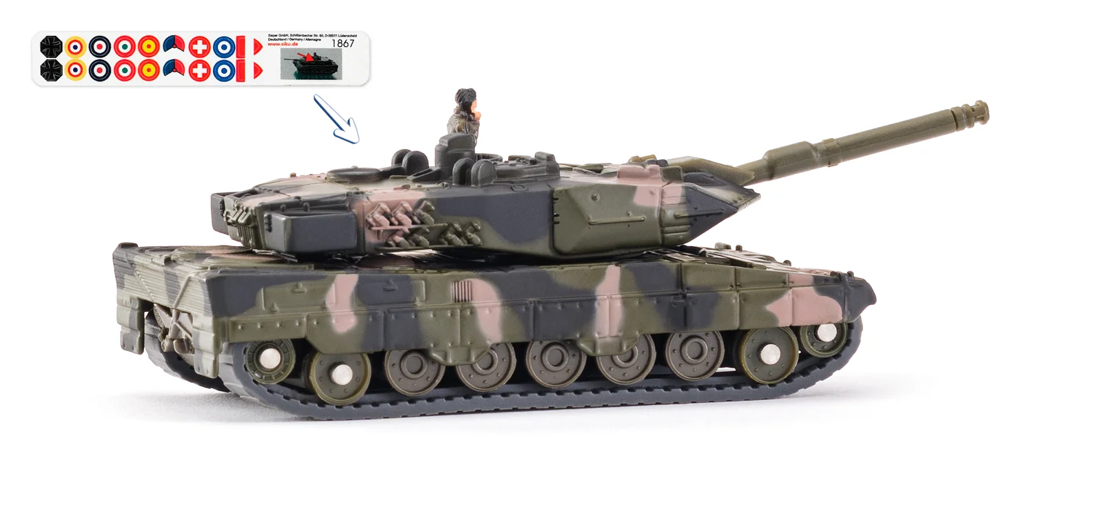 SIKU 8316 Military - Tank