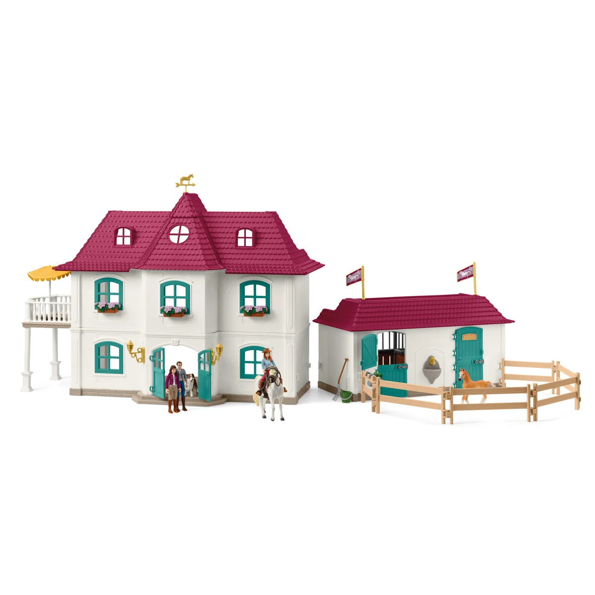 Schleich 42706 Venkovský dům a stáj u jezera