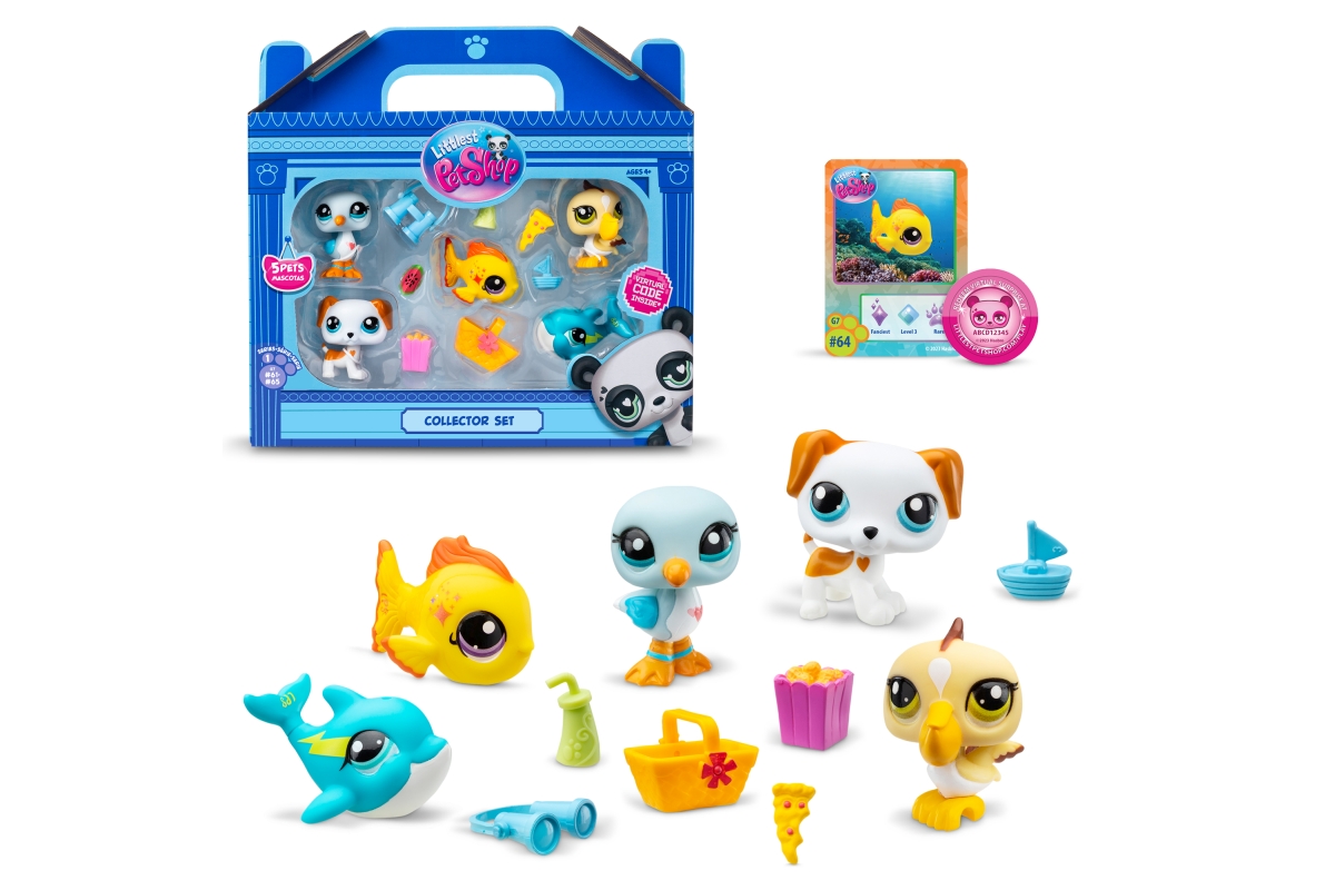 Littlest Pet Shop 5 figurek Pláž