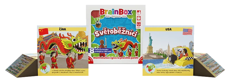 Asmodee BrainBox - světoběžníci