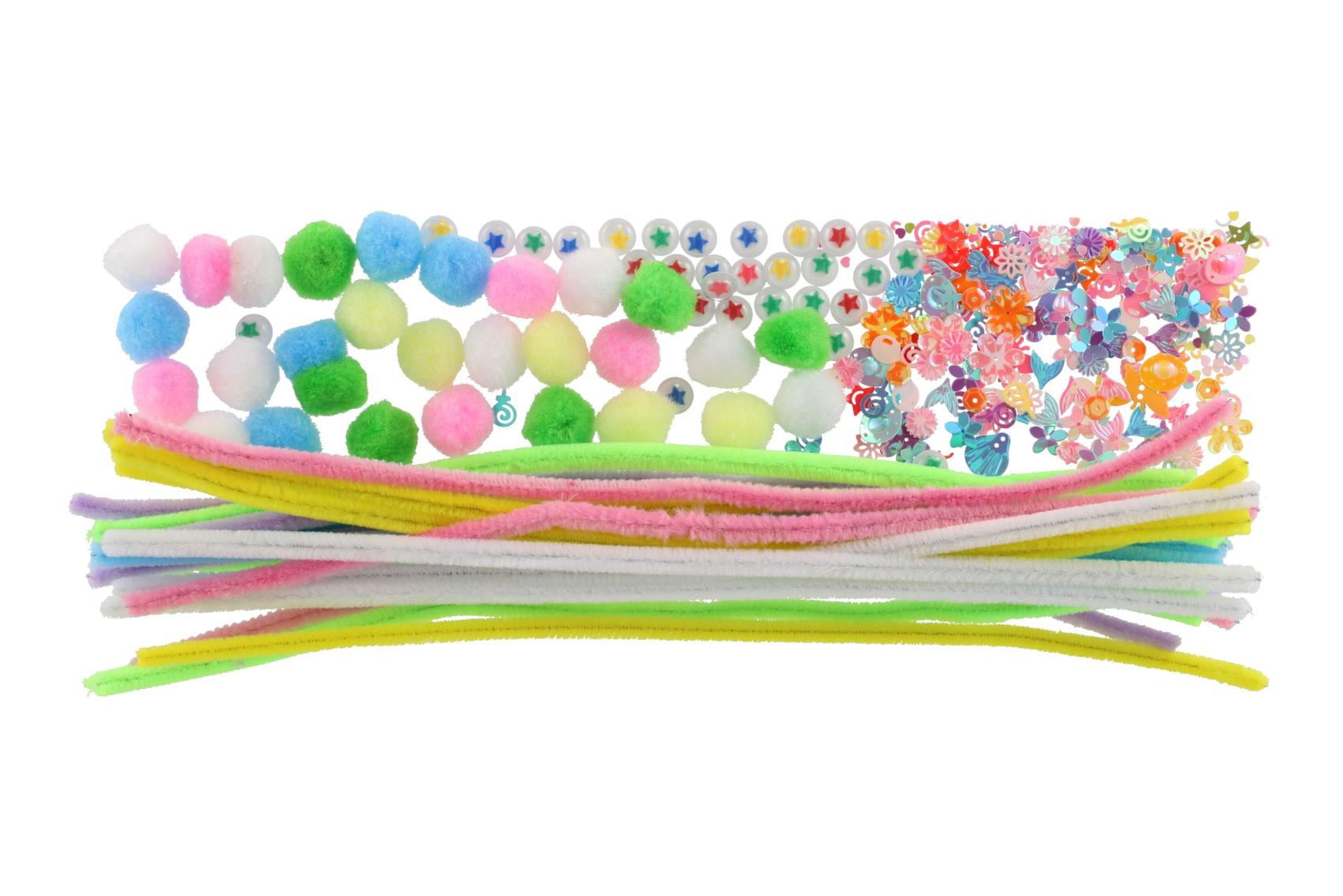 Teddies Tvořivá sada created 5 druhů v sáčku 8x38cm