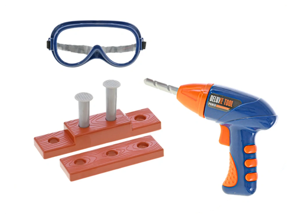 Mikro Trading Sada nářadí s vrtačkou 8ks v krabičce