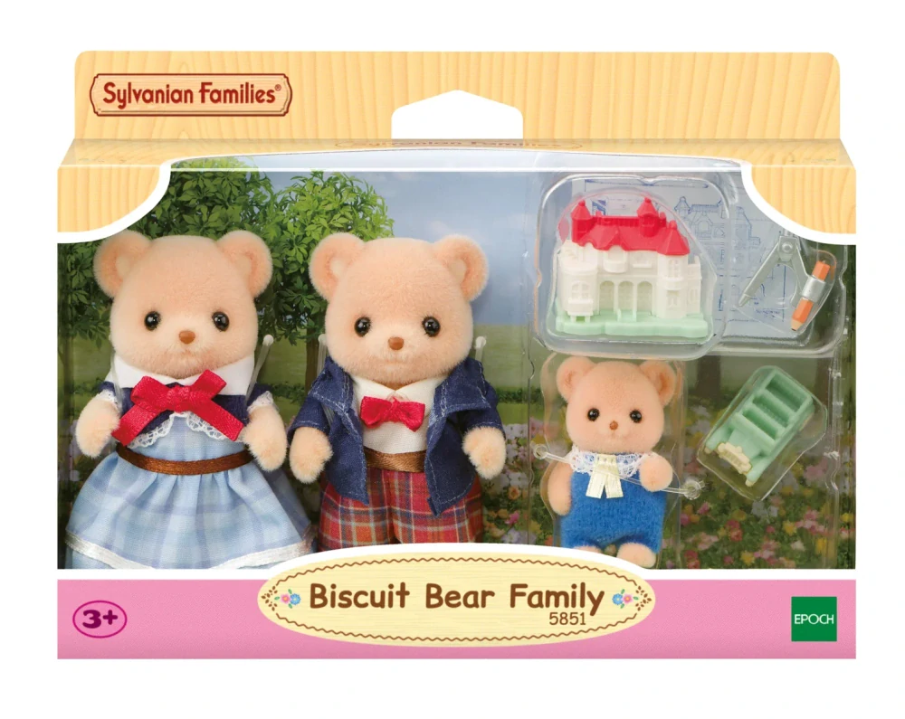 Sylvanian Families Rodina sušenkových medvídků